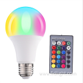 Smart Remote Control LED light bulbs Dimmable RGB